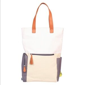 Color block diaper bag backpack by Cloud Island